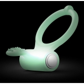 Светящееся в темноте эрекционное виброкольцо Power Clit - Dorcel - в Майкопе купить с доставкой