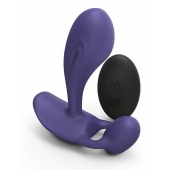 Темно-синий вибромассажер Witty P G Vibrator with Remote Control - Love to Love - в Майкопе купить с доставкой