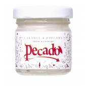 Массажная свеча Caramel   Popcorn - 35 мл. - Pecado - купить с доставкой в Майкопе