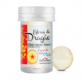 Интимный гель Esferas do Dragao Hot Ball с охлаждающе-разогревающим эффектом (2 шарика по 3 гр.) - HotFlowers - купить с доставкой в Майкопе