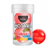 Лубрикант на масляной основе Hot Ball Plus с охлаждающе-разогревающим эффектом (2 шарика по 3 гр.) - HotFlowers - купить с доставкой в Майкопе