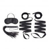 Эротический набор 4PC Bondage Bed Strap   Flogger Kit - Lux Fetish - купить с доставкой в Майкопе