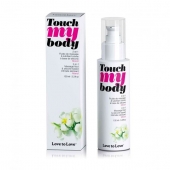 Силиконовый лубрикант 2-в-1 Touch My Body с ароматом моной - 100 мл. - Love to Love - купить с доставкой в Майкопе