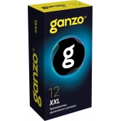 Презервативы увеличенного размера Ganzo XXL - 12 шт. - Ganzo - купить с доставкой в Майкопе