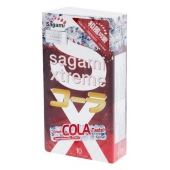 Ароматизированные презервативы Sagami Xtreme COLA - 10 шт. - Sagami - купить с доставкой в Майкопе
