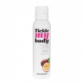 Массажная хрустящая пенка Tickle my body с ароматом маракуйи - 150 мл. - Love to Love - купить с доставкой в Майкопе