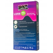 Набор презервативов Bolt Condoms - Luxe - купить с доставкой в Майкопе