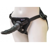 Комплект из трусиков Harness и двух насадок - 20,5 и 18 см. - LOVETOY (А-Полимер) - купить с доставкой в Майкопе