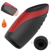 Черно-красный вибромастурбатор King Arthur - S-HANDE - в Майкопе купить с доставкой