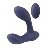 Синий массажер простаты с двумя моторами P-Bliss - Lola Games - в Майкопе купить с доставкой