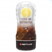 Прозрачный текстурированный мастурбатор Vacuum Cup Masturbator Stellar - Baile - в Майкопе купить с доставкой