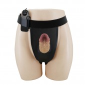 Полый вибрострапон на регулируемых трусиках Draven - 17,5 см. - Baile - купить с доставкой в Майкопе