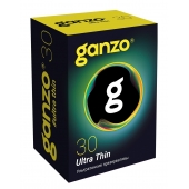 Супертонкие презервативы Ganzo Ultra thin - 30 шт. - Ganzo - купить с доставкой в Майкопе