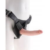 Страпон на виниловых трусиках Strap-on Harness Cock - 17,8 см. - Pipedream - купить с доставкой в Майкопе