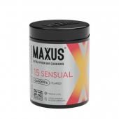 Анатомические презервативы MAXUS Sensual - 15 шт. - Maxus - купить с доставкой в Майкопе