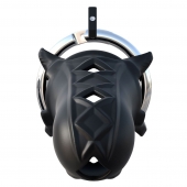 Черный замок верности Extreme Silicone Cock Blocker - Pipedream - купить с доставкой в Майкопе