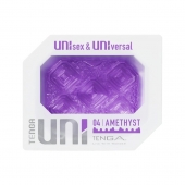 Фиолетовый мастурбатор-стимулятор Tenga Uni Amethyst - Tenga - в Майкопе купить с доставкой