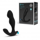 Черный утяжеленный анальный стимулятор Rocker Plug - 12 см. - b-Vibe - в Майкопе купить с доставкой