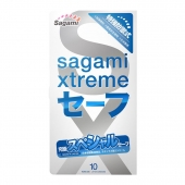 Презервативы Sagami Xtreme Ultrasafe с двойным количеством смазки - 10 шт. - Sagami - купить с доставкой в Майкопе