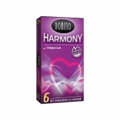 Презервативы с рёбрышками Domino Harmony - 6 шт. - Domino - купить с доставкой в Майкопе