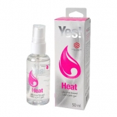 Возбуждающая силиконовая вагинальная смазка Yes Heat - 50 мл. - Sitabella - купить с доставкой в Майкопе