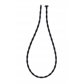 Черный уретральный массажер Glide Medium - 30 см. - Lola Games - купить с доставкой в Майкопе