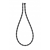 Черный уретральный массажер Glide Small - 30 см. - Lola Games - купить с доставкой в Майкопе