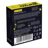 Ультратонкие презервативы Ganzo Ultra thin - 3 шт. - Ganzo - купить с доставкой в Майкопе