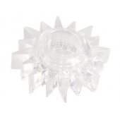 Прозрачное гелевое эрекционное кольцо-солнце - Toyfa Basic - в Майкопе купить с доставкой