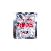 Прозрачное эрекционное кольцо с вибратором  и подхватом - Toyfa Basic - в Майкопе купить с доставкой