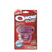 Фиолетовое эрекционное виброкольцо OWOW PURPLE - Screaming O - в Майкопе купить с доставкой
