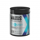 Гладкие презервативы Maxus G spot с двойной спиралью - 15 шт. - Maxus - купить с доставкой в Майкопе
