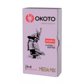 Презервативы OKOTO Mega Mix - 12 шт. - Sitabella - купить с доставкой в Майкопе