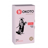 Тонкие презервативы OKOTO Ultra Thin - 12 шт. - Sitabella - купить с доставкой в Майкопе