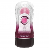 Прозрачный текстурированный мастурбатор Vacuum Cup Masturbator Black Hole - Baile - в Майкопе купить с доставкой