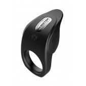 Черное эрекционное виброкольцо Vibro Lust Ring - MALESATION - в Майкопе купить с доставкой