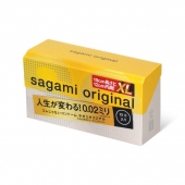 Презервативы увеличенного размера Sagami Original 0.02 XL-size - 12 шт. - Sagami - купить с доставкой в Майкопе