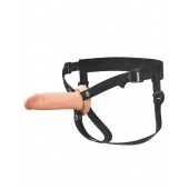 Полый страпон на ремнях 6’’ Hollow Silicone Strap-on - Pipedream - купить с доставкой в Майкопе