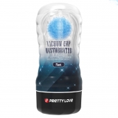 Прозрачный текстурированный мастурбатор Vacuum Cup Masturbator Planet - Baile - в Майкопе купить с доставкой