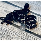 Черный комплект для растяжки на кровати «Новичок» - Sitabella - купить с доставкой в Майкопе