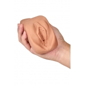Маструбатор-вагина с вибрацией Soft   Wet Renata Realistic Tan Masturbator - Blush Novelties - в Майкопе купить с доставкой