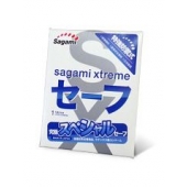 Презерватив Sagami Xtreme Ultrasafe с двойным количеством смазки - 1 шт. - Sagami - купить с доставкой в Майкопе
