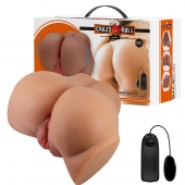 Карамельный мастурбатор-полуторс Emilia с вибрацией - Baile - в Майкопе купить с доставкой