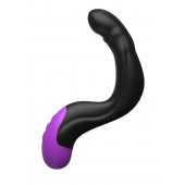 Черно-фиолетовый вибромассажёр простаты Hyper-Pulse P-Spot Massager - Pipedream - в Майкопе купить с доставкой