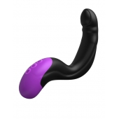 Черно-фиолетовый вибромассажёр простаты Hyper-Pulse P-Spot Massager - Pipedream - в Майкопе купить с доставкой