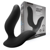 Черный вибромассажер простаты 3,5’’ Curve P-spot Massager - 12 см. - Erokay - в Майкопе купить с доставкой
