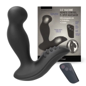 Черный вибромассажер простаты 3,5’’ Remote Control P-spot Massager - 12,5 см. - Erokay - в Майкопе купить с доставкой