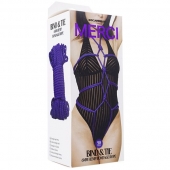 Фиолетовая верёвка для связывания и фиксации Bind Tie - 15,24 м. - Doc Johnson - купить с доставкой в Майкопе