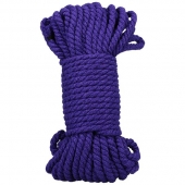 Фиолетовая верёвка для связывания и фиксации Bind Tie - 15,24 м. - Doc Johnson - купить с доставкой в Майкопе
