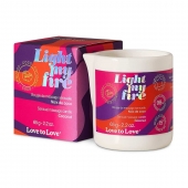 Массажная свеча Light My Fire Coconut с ароматом кокоса - 65 гр. - Love to Love - купить с доставкой в Майкопе